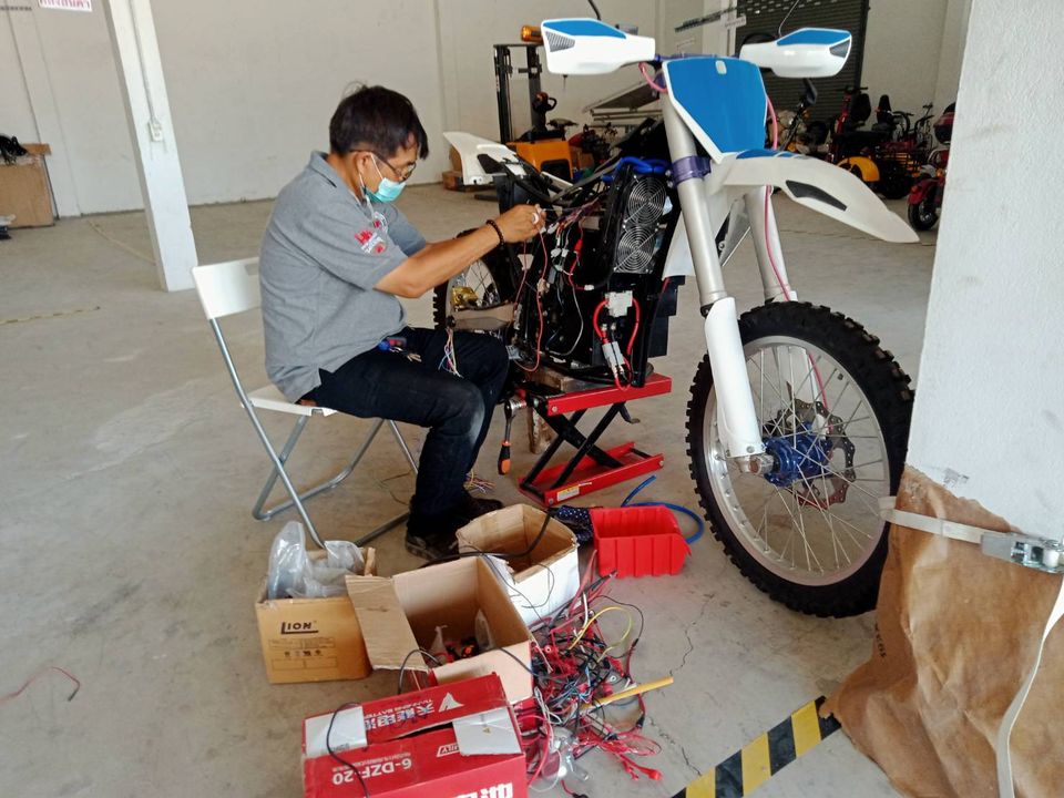 ALENDA electric motorcycle factory Thailand-2